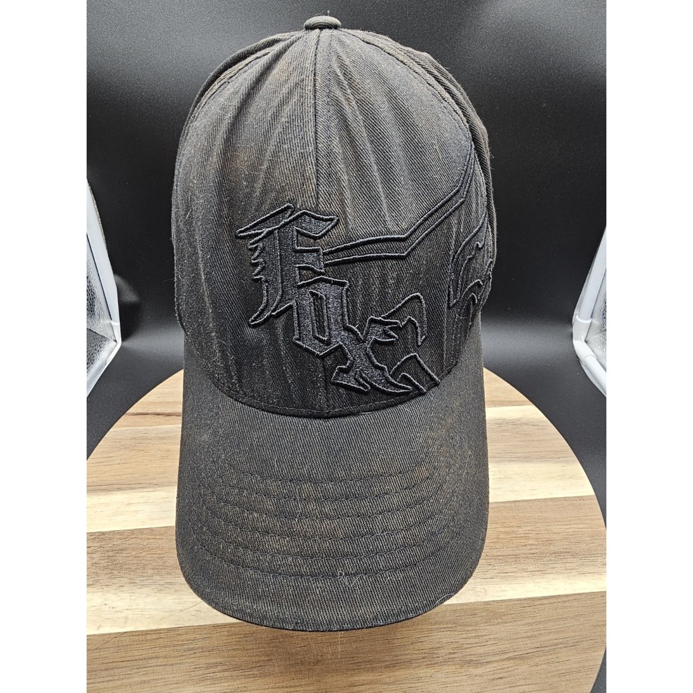 Fox Head Flexfit‎ All Black Baseball Cap One Size